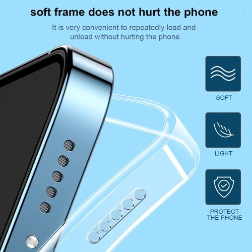 Crystal Clear Case - Anti-yellowing Technology] Designed For Iphone 13 Pro 6.1''(2021)
