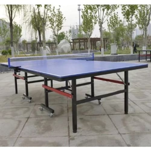 Waterproof Outdoor Table Tennis Board With 4 Bats & 6 Balls