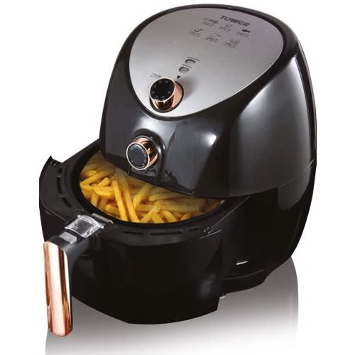 Manual Air Fryer -  1500W -  4.3L - Black