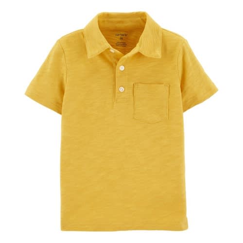 Slub Jersey Polo