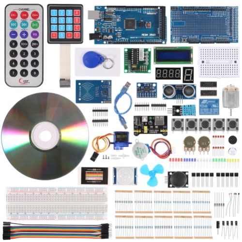 Mega 2560 Project Starter Kit With Tutorial For Arduino