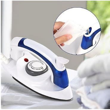 Fold Able Mini Steam Traveler Iron