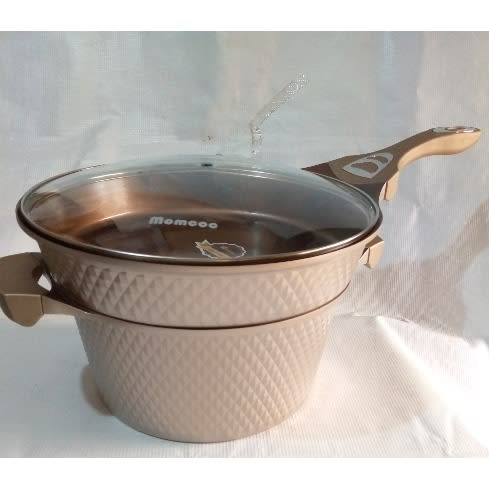 Non Stick Cookware Ceramic Coated Pots - 5 Sets