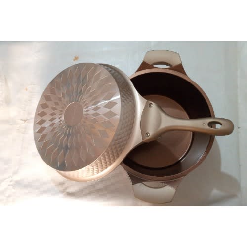Non Stick Cookware Ceramic Coated Pots - 5 Sets