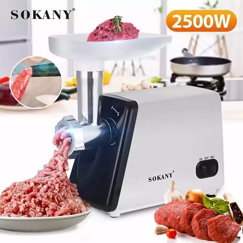 Electric Meat Grinder & Mincer - 2500W