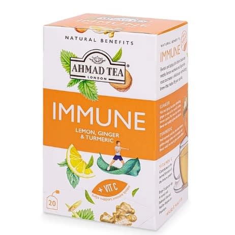 Lemon - Ginger & Turmeric "Immune" Infusion - 20 Foil Teabags