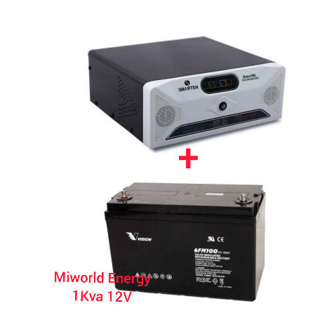 1kva 12v Pure Sine Wave Inverter System