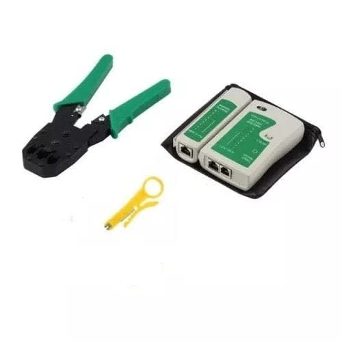 Rj 45 Crimping Tools With Lan Tester
