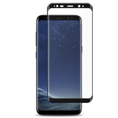 Screenguard Tempered Glass Screen Protector For Samsung Galaxy S8 - Black