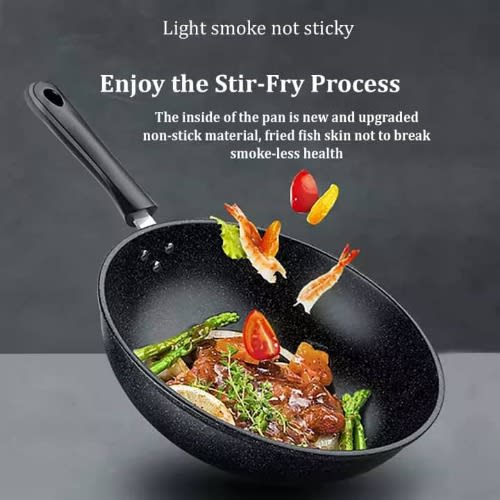 Non-stick Pot Wok/frying Pan - 34cm