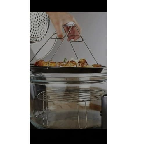 Andrew James Multi-function Halogen Oven With Hinged Lid - 1400W - 12L