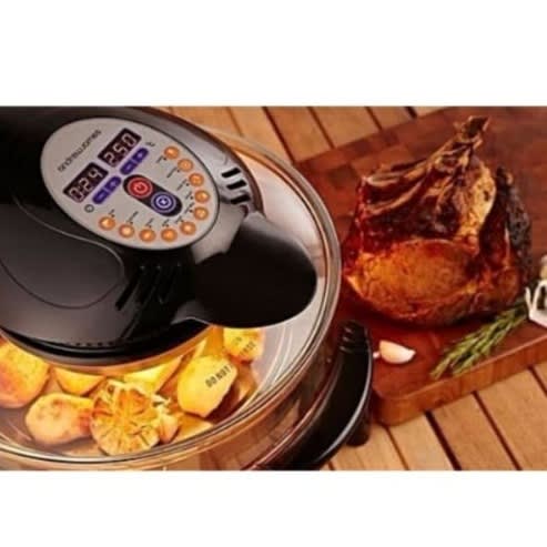 Andrew James Multi-function Halogen Oven With Hinged Lid - 1400W - 12L