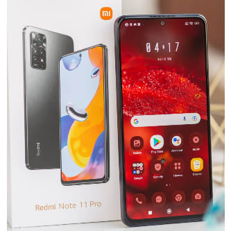 Redmi Note 11 Pro - 6.67" - 6GB RAM - 128GB ROM - Dual SIM - 4G LTE - Fingerprint - 5000mAh - Grey