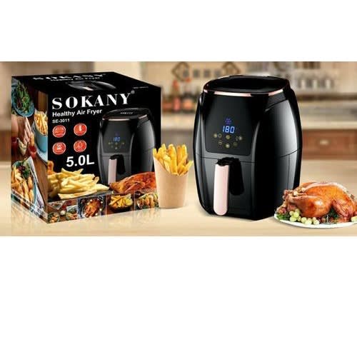 5 Litres Digital Sokany Air Fryer