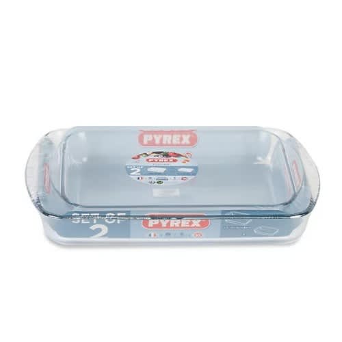 Glass Roaster Set - 2-piece