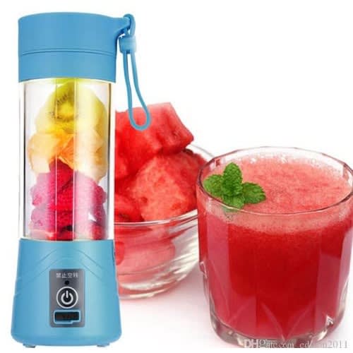 Rechargeable USB Blender - 4 Blades - 380ml