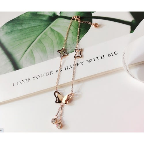 Cute Elegant Butterfly Ankle Chain
