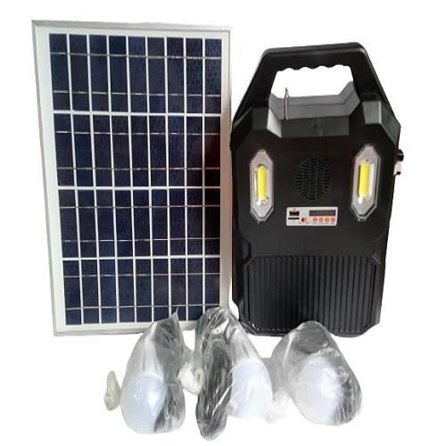 Dat Solar Lighting Kit With Phone Charger, Radio And Multimedia-audio Function