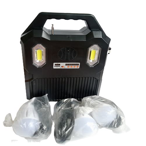 Dat Solar Lighting Kit With Phone Charger, Radio And Multimedia-audio Function