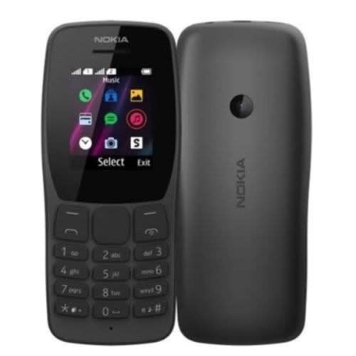110- Dual Sim- Fm Radio - Torch Light- Mp3 Player- Black