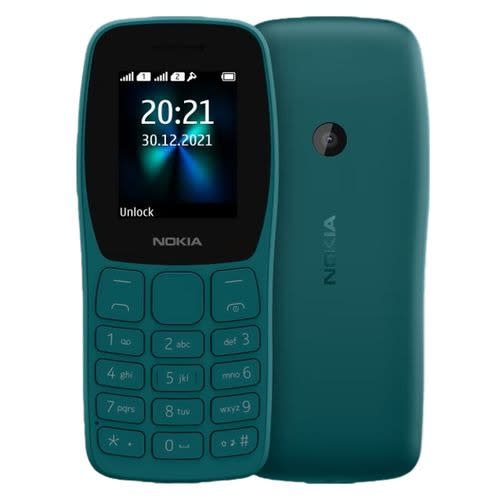 105 Africa Edition - Dual Sim - Wireless FM & Torch -Green
