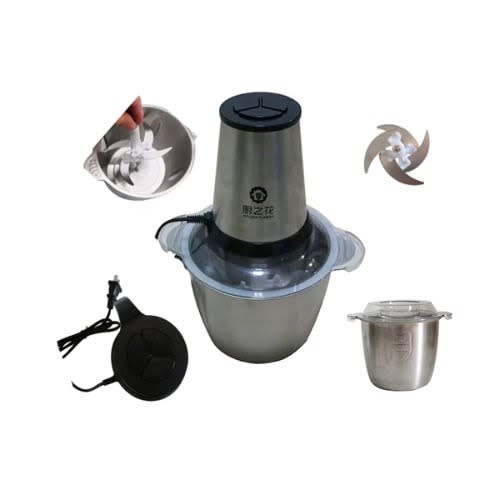 Stainless Steel Yam Pounder + Meat Grinder - 3L