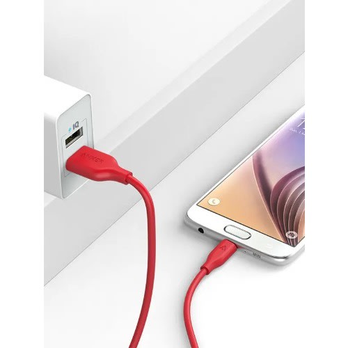 3ft Powerline Micro USB Cable – Red