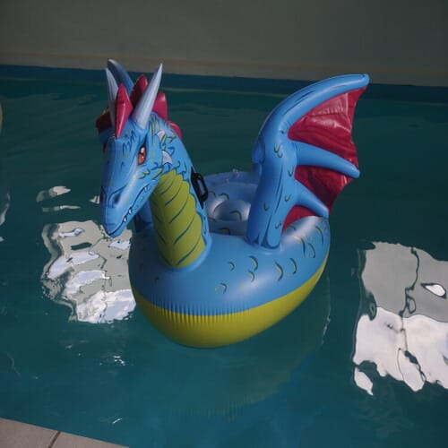 Inflatable Dragon Ride-on Float - 2.01m x1.91m