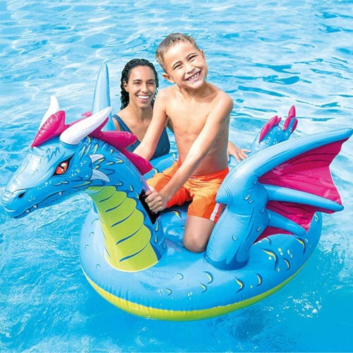 Inflatable Dragon Ride-on Float - 2.01m x1.91m