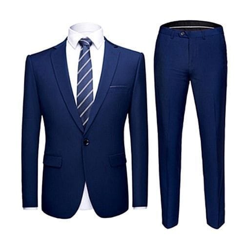 Men's Classy Suit - Blue