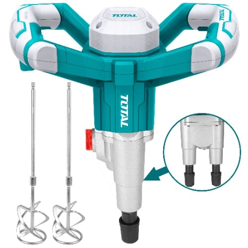 Heavy Duty Industrial Electic Hand Mixer Paint With Double Rod-1400watts