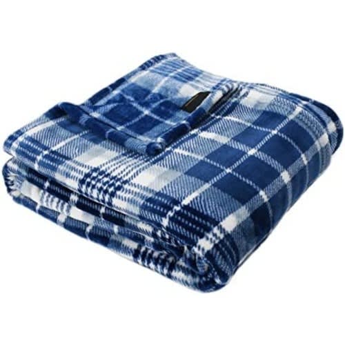 Cosy Fleece School Blanket  - Blue
