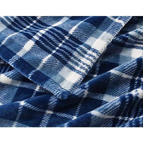 Cosy Fleece School Blanket  - Blue