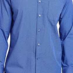 Slim Fit Long-sleeved Cotton Rich Shirt