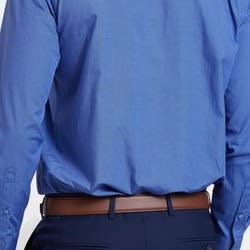 Slim Fit Long-sleeved Cotton Rich Shirt