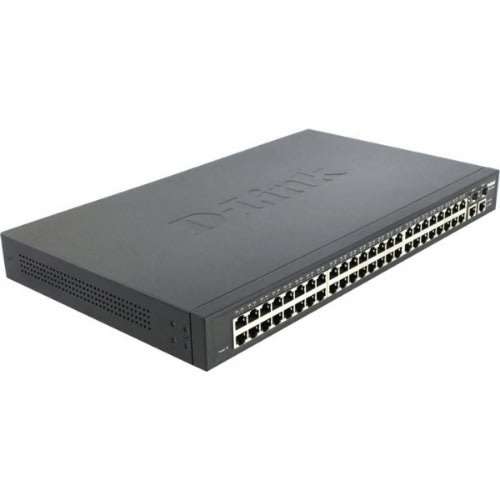 Des-1050g 48-port Unmanaged Ethernet Switch With Copper Gigabit Uplinks
