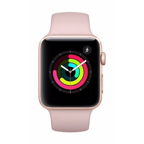 iWatch Series 3 - GPS 42mm Smartwatch - Gold & Pink