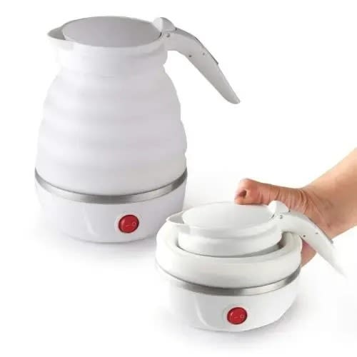 Collapsible Travel Foldable Dual Voltage Kettle
