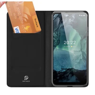 Leather Flip Case For Nokia G11/g21 - Black