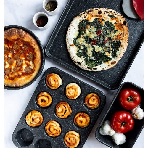 Stone Diamond Cookware & Bakeware Set - 20 Pcs