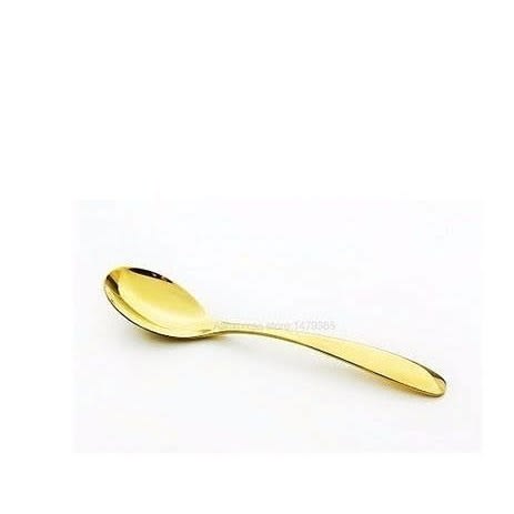 Gold Plated Spoons - 6 Pieces