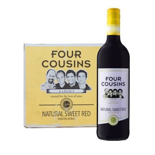 Natural Red Wine - 6 Bottles X 70cl