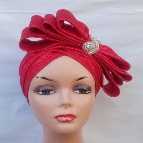 Bow Turban - Red