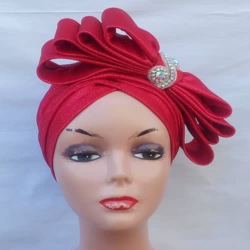 Bow Turban - Red