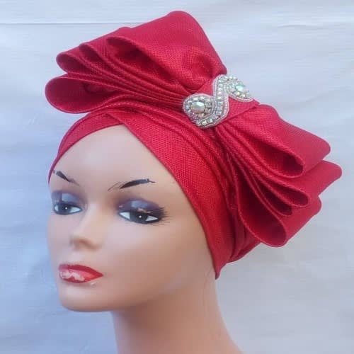 Bow Turban - Red