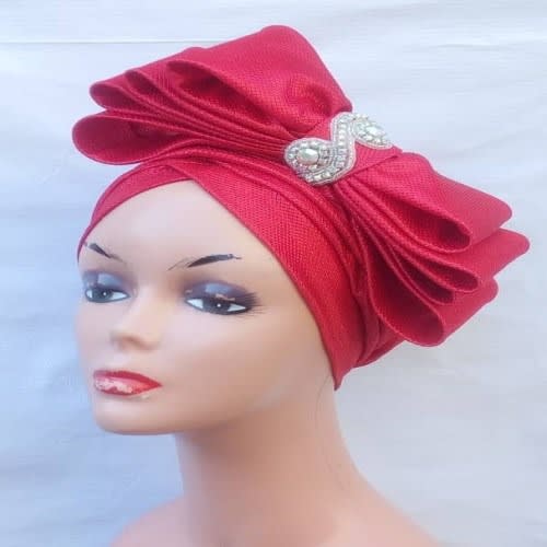Bow Turban - Red
