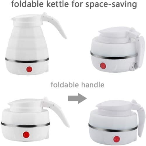 Collapsible Silicone Foldable Electric Kettle - 0.5 Litre
