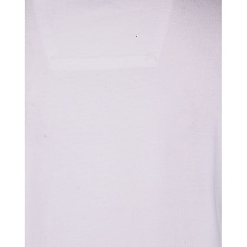Men's  Plain Bright Performance Polo Top - White