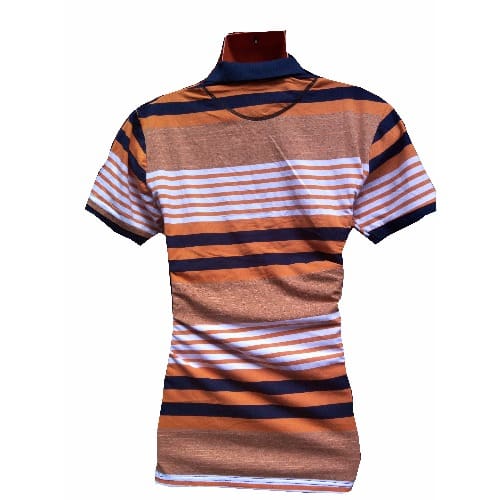 Stripped Polo T-shirt