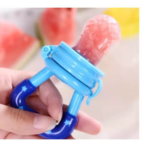 Baby Fruit Feeder And Teether Pacifier - Blue